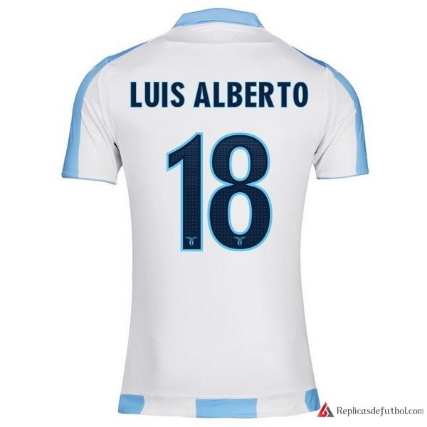 Camiseta Lazio Segunda equipación Luis Alberto 2017-2018